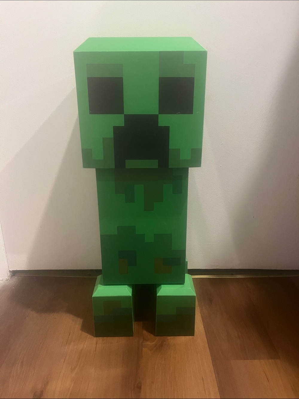 Green Creeper Pixel-Style Food Storage Container